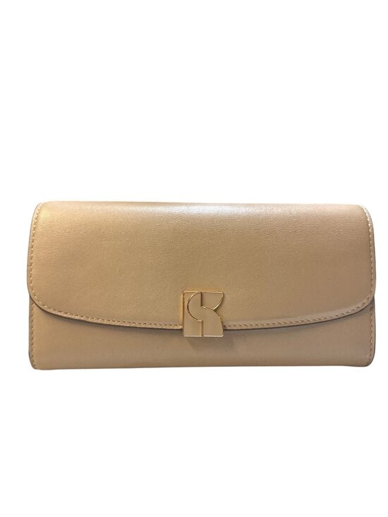 kate spade Handbags - Kate Spade Dakota Flap Continental Wallet~Taupe with Gold Accents~P7 41